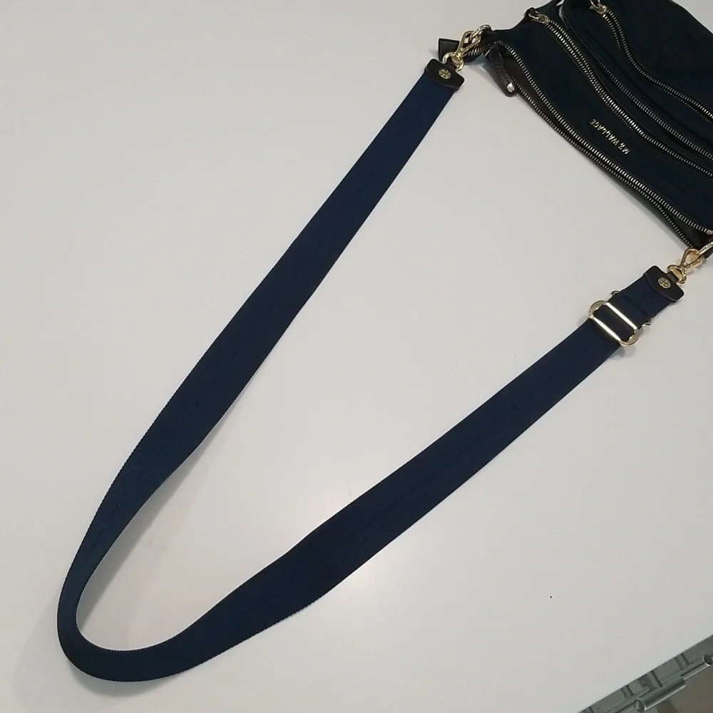 MZ Wallace Dawn Blue / Gold Hardware Downtown Crosby Hobo/Cross…